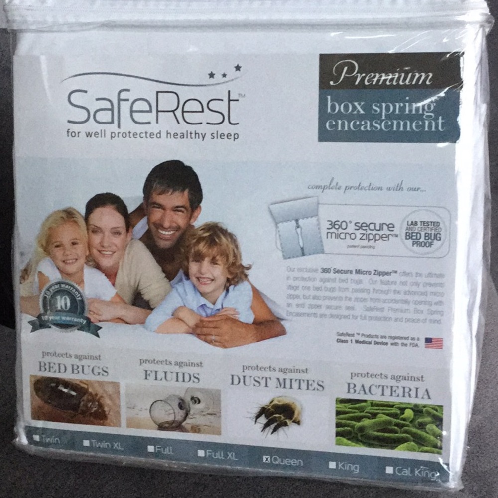SafeRest box spring encasement
